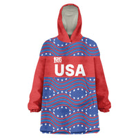 2026 World Football Host Country United States Custom Wearable Blanket Hoodie