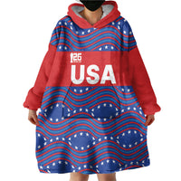 2026 World Football Host Country United States Custom Wearable Blanket Hoodie