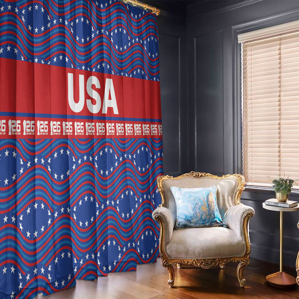 2026 World Football Host Country United States Window Curtain