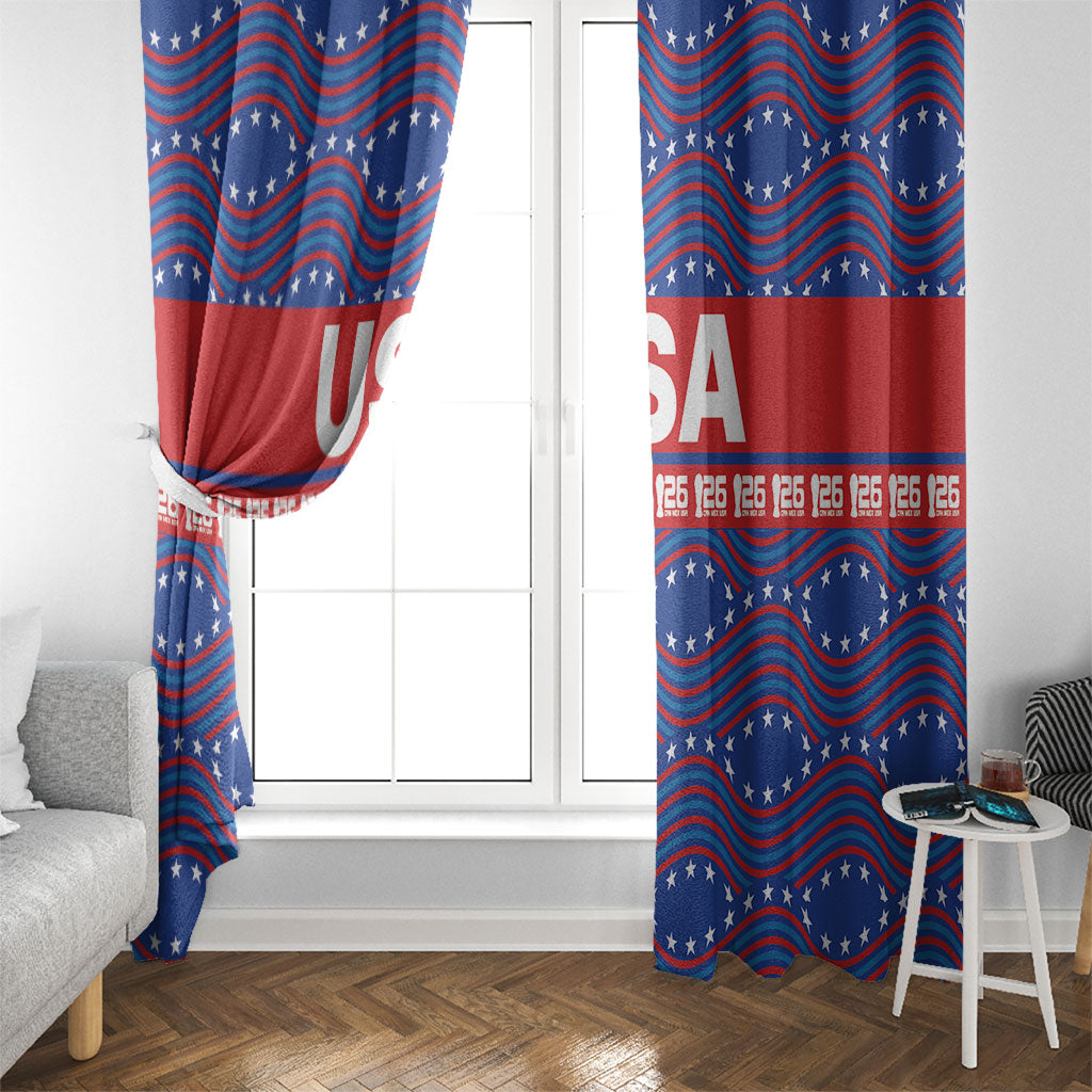 2026 World Football Host Country United States Window Curtain