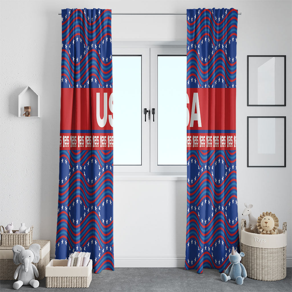 2026 World Football Host Country United States Window Curtain