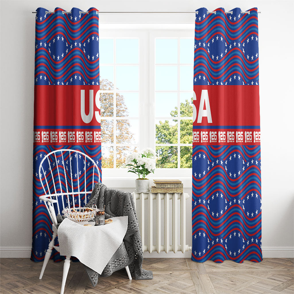 2026 World Football Host Country United States Window Curtain
