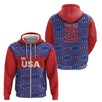 2026 World Football Host Country United States Custom Zip Hoodie