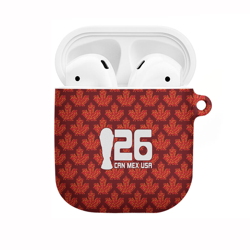 2026 World Football Host Country Canada AirPods Case