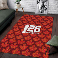 2026 World Football Host Country Canada Area Rug