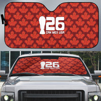 2026 World Football Host Country Canada Auto Sun Shade