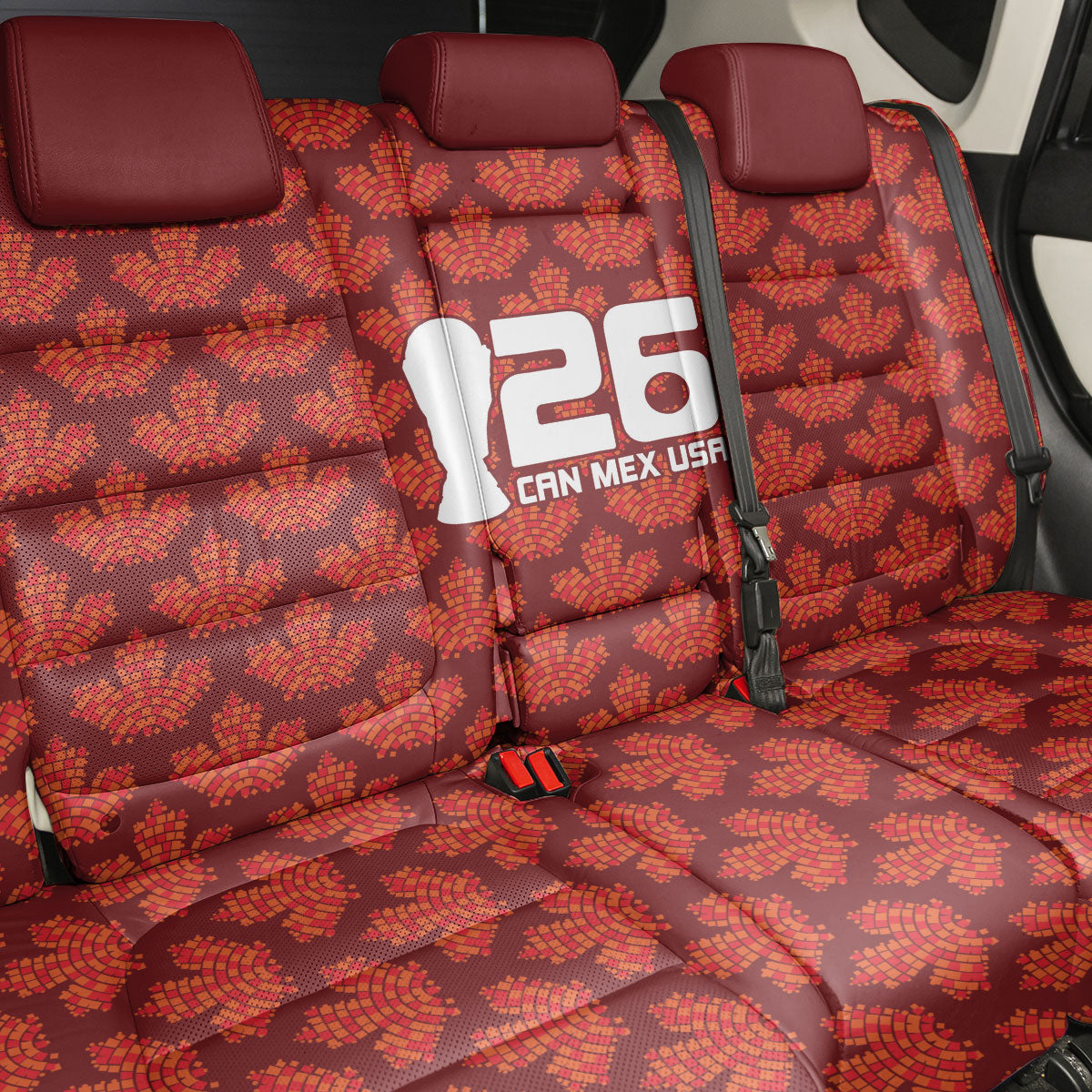 2026 World Football Host Country Canada Back Car Seat Cover