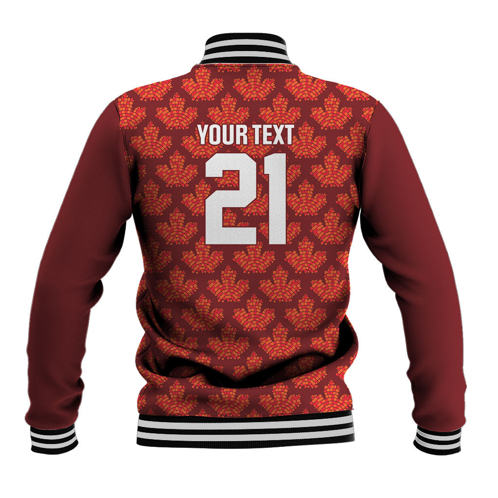 2026 World Football Host Country Canada Custom Baseball Jacket