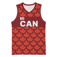 2026 World Football Host Country Canada Custom Basketball Jersey