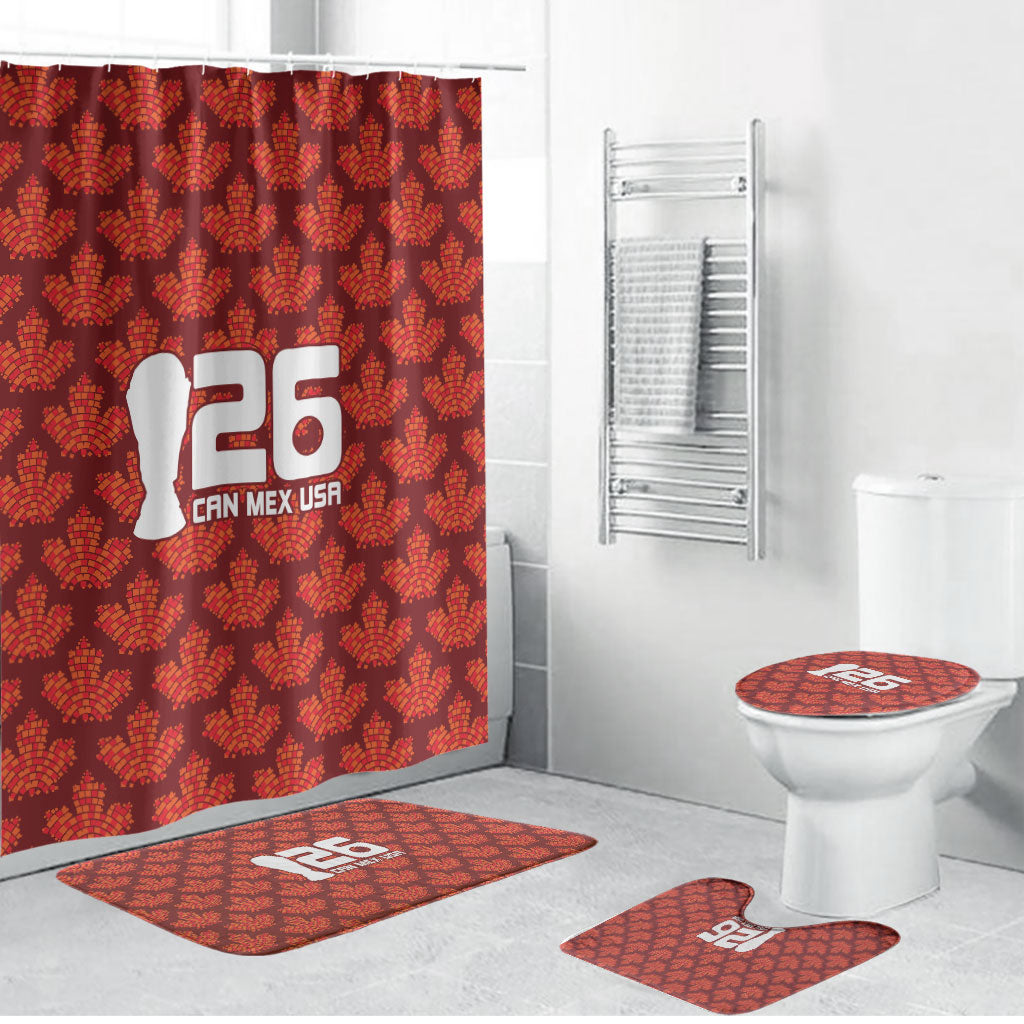 2026 World Football Host Country Canada Bathroom Set