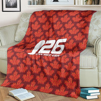 2026 World Football Host Country Canada Blanket