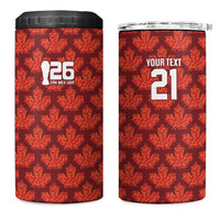 2026 World Football Host Country Canada Custom 4 in 1 Can Cooler Tumbler