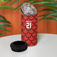 2026 World Football Host Country Canada Custom 4 in 1 Can Cooler Tumbler