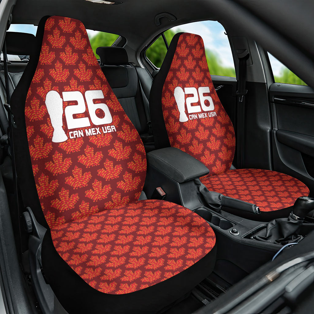 2026 World Football Host Country Canada Car Seat Cover