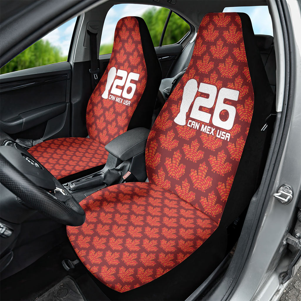 2026 World Football Host Country Canada Car Seat Cover