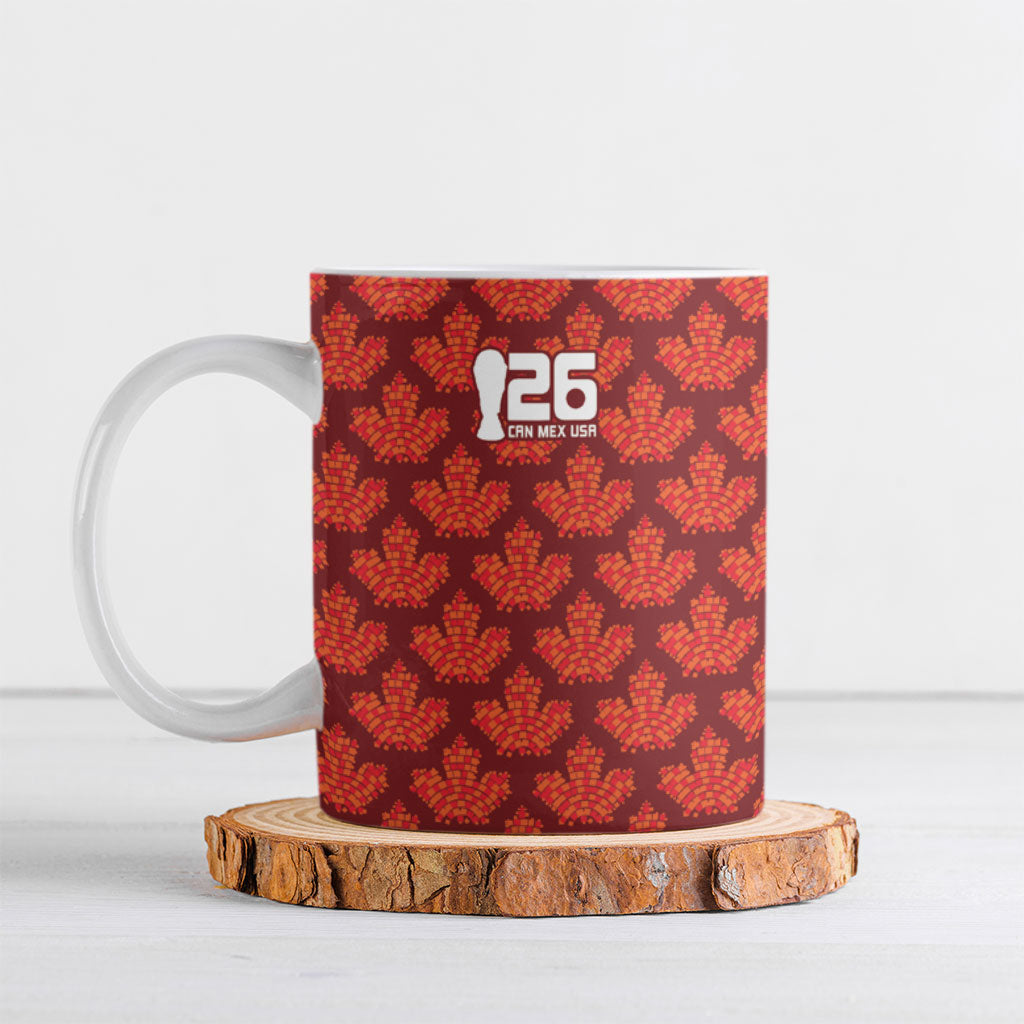 2026 World Football Host Country Canada Custom Ceramic Mug