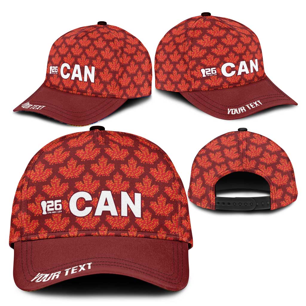 2026 World Football Host Country Canada Personalized Classic Cap