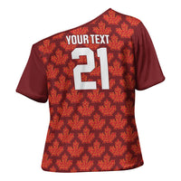 2026 World Football Host Country Canada Custom Cross Shoulder Shirt