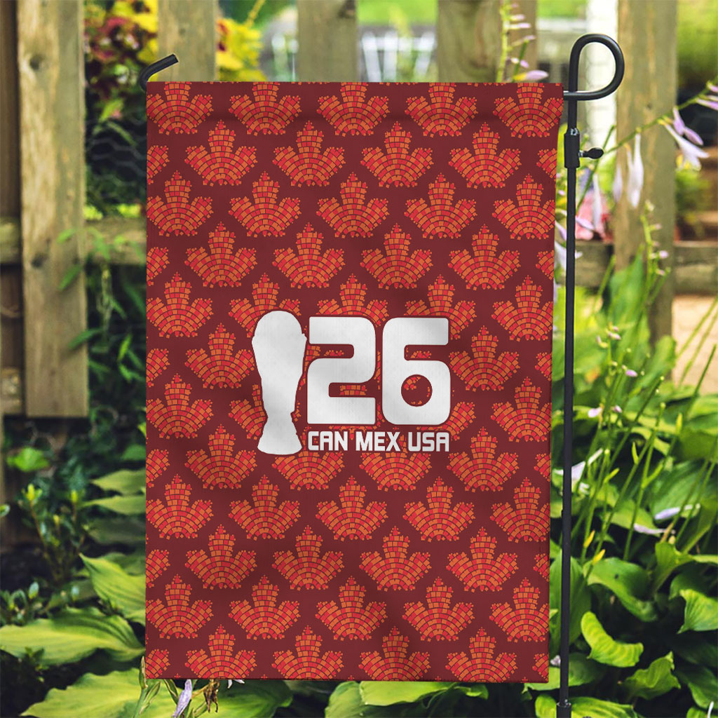 2026 World Football Host Country Canada Garden Flag