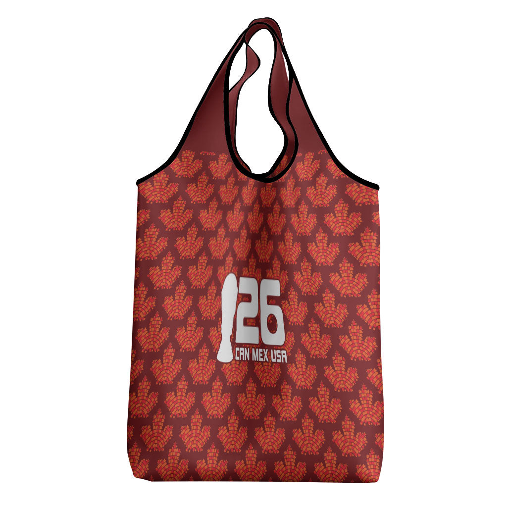 2026 World Football Host Country Canada Grocery Bag