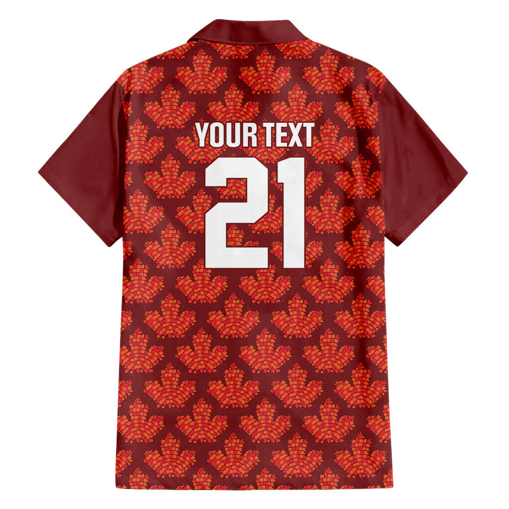 2026 World Football Host Country Canada Custom Hawaiian Shirt
