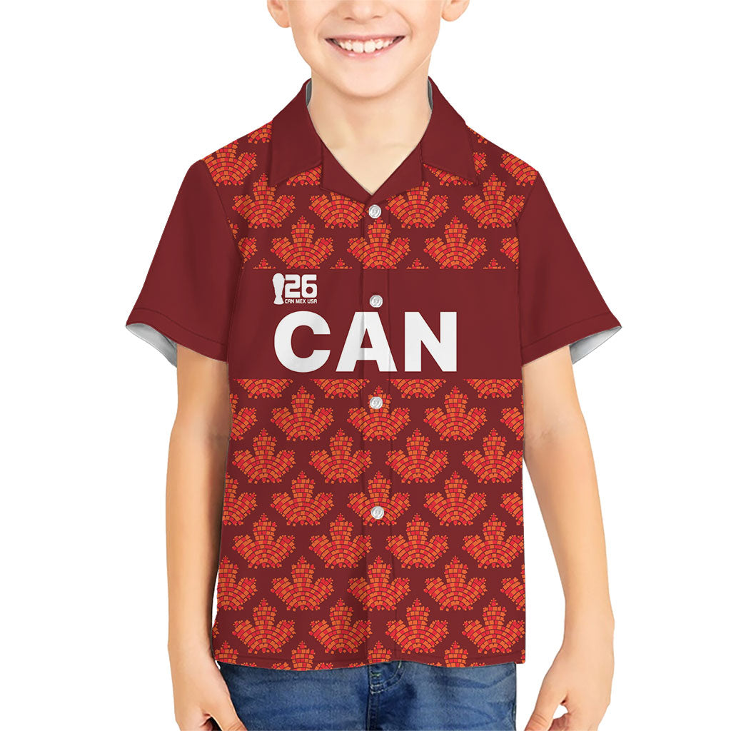 2026 World Football Host Country Canada Custom Hawaiian Shirt