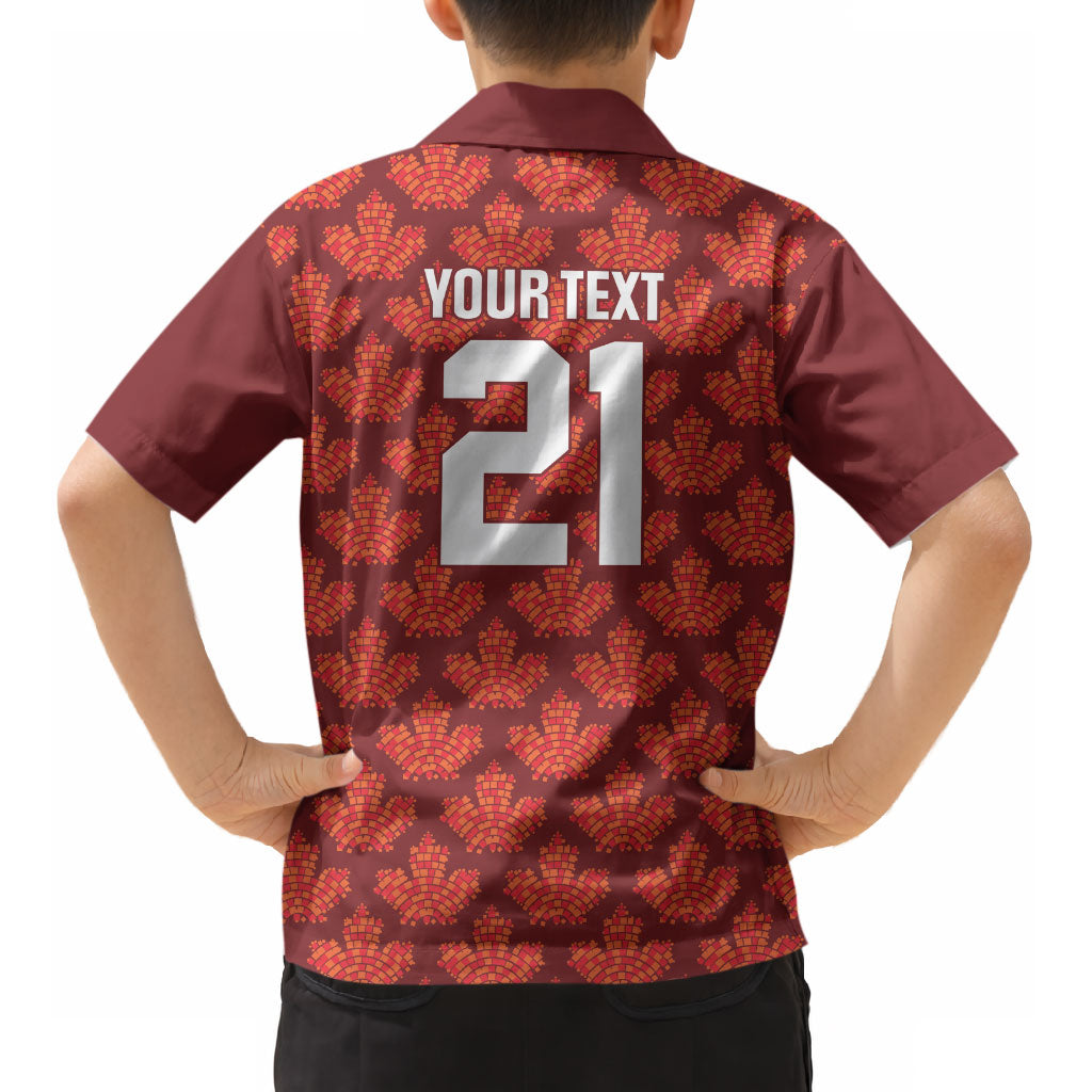 2026 World Football Host Country Canada Custom Kid Hawaiian Shirt LT9