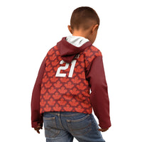 2026 World Football Host Country Canada Custom Kid Hoodie