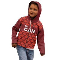 2026 World Football Host Country Canada Custom Kid Hoodie