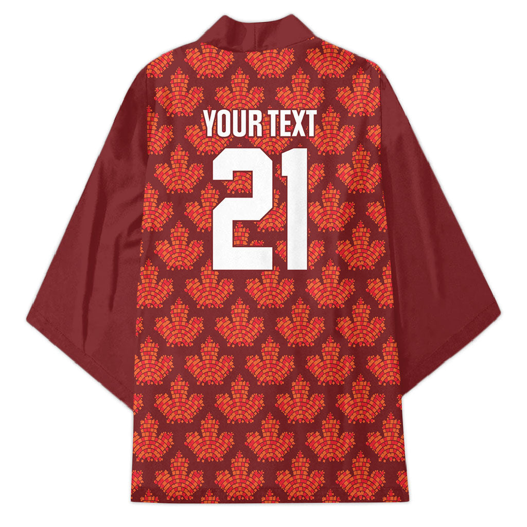 2026 World Football Host Country Canada Custom Kimono