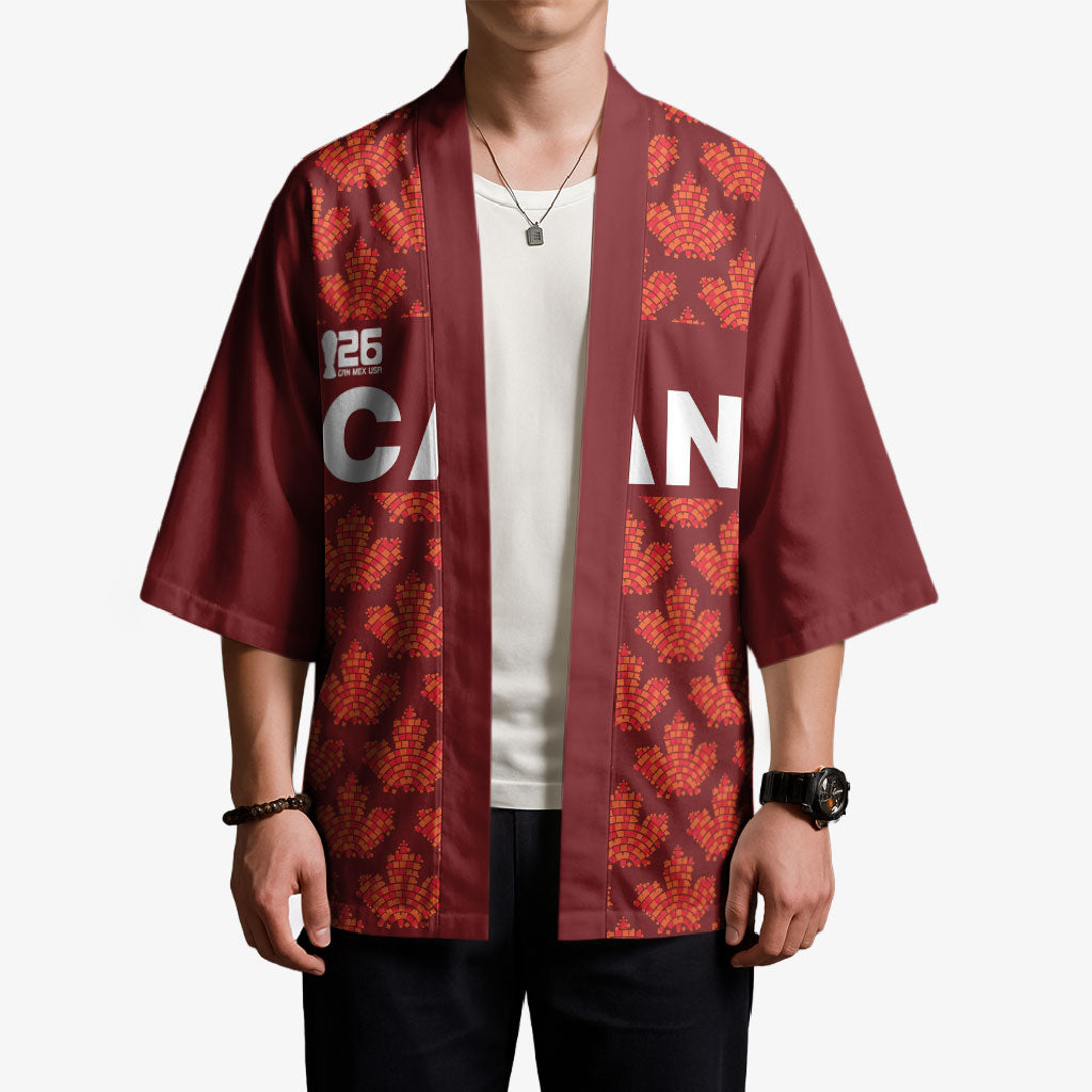 2026 World Football Host Country Canada Custom Kimono