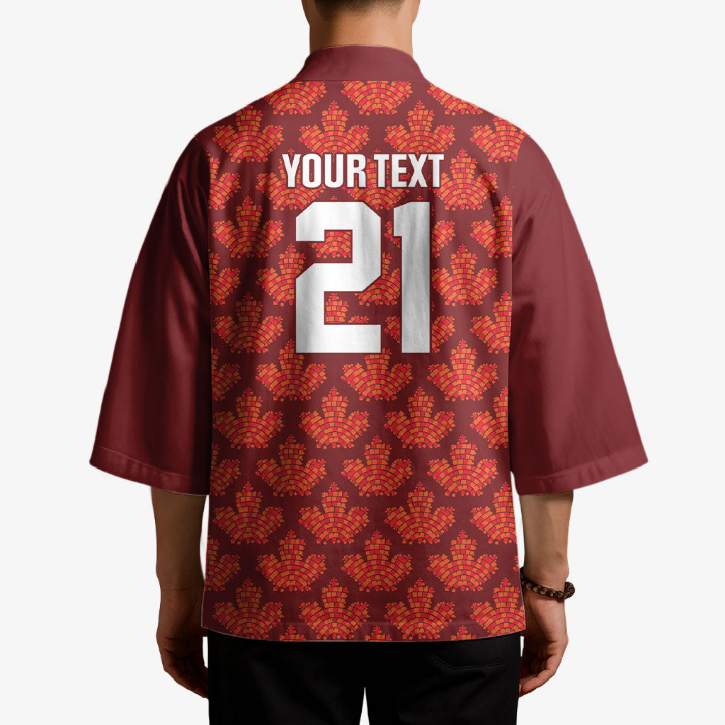2026 World Football Host Country Canada Custom Kimono