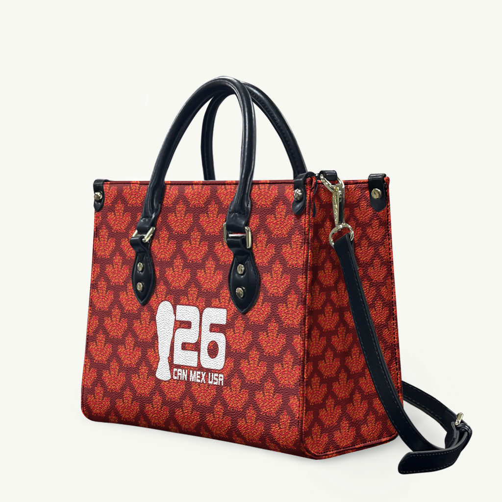 2026 World Football Host Country Canada Leather Bag