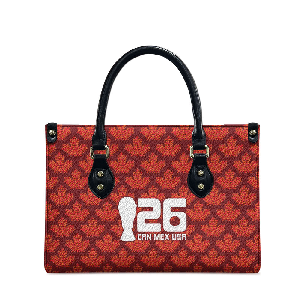 2026 World Football Host Country Canada Leather Bag