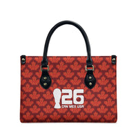 2026 World Football Host Country Canada Leather Bag