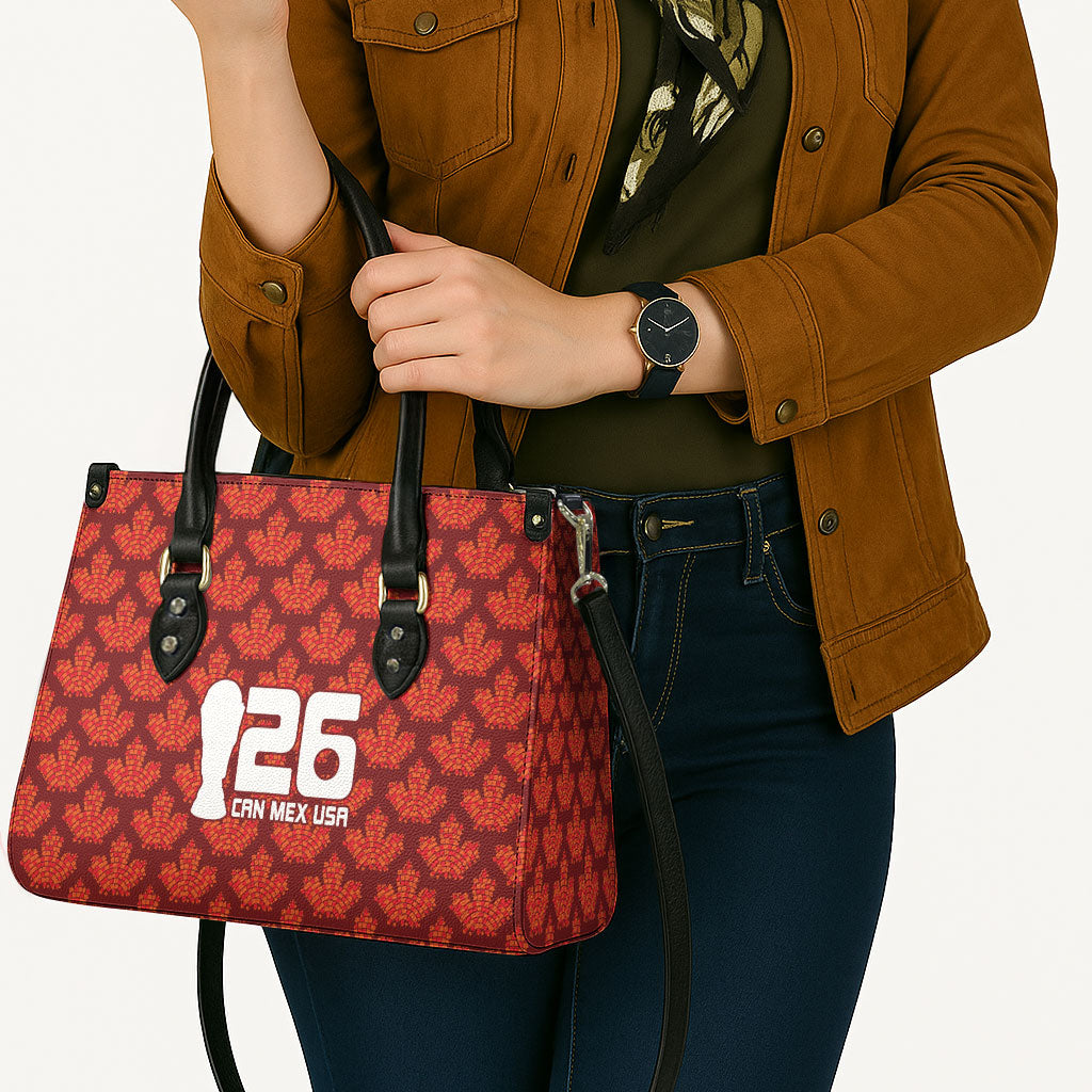 2026 World Football Host Country Canada Leather Bag