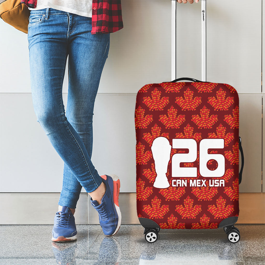 2026 World Football Host Country Canada Luggage Cover