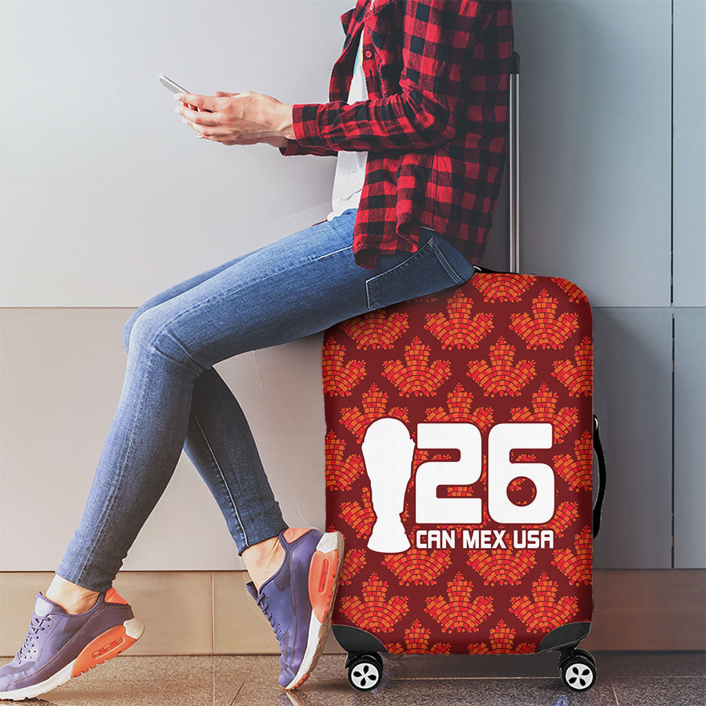 2026 World Football Host Country Canada Luggage Cover