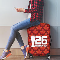 2026 World Football Host Country Canada Luggage Cover