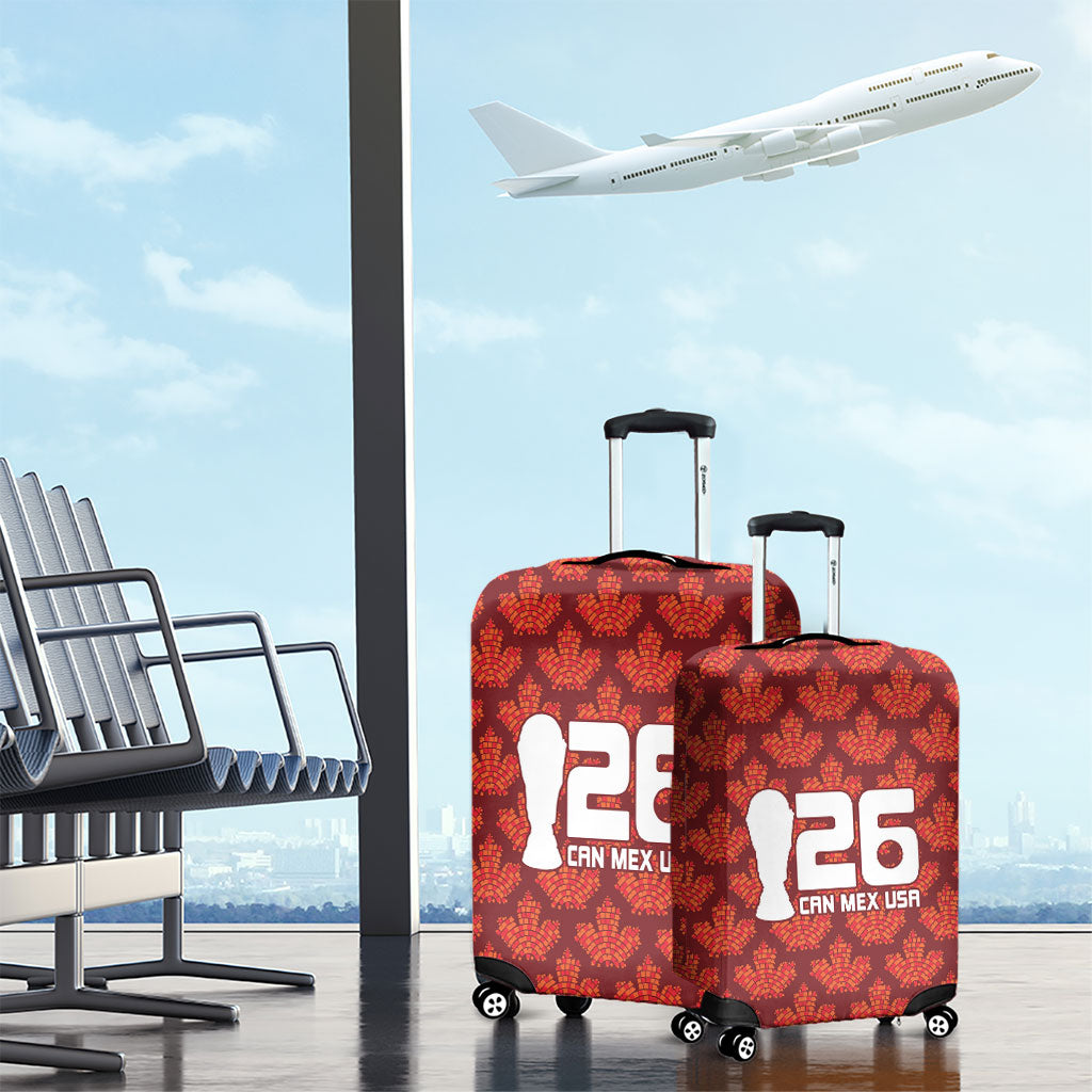 2026 World Football Host Country Canada Luggage Cover