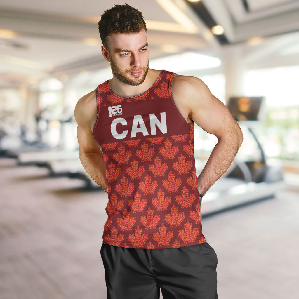 2026 World Football Host Country Canada Custom Men Tank Top