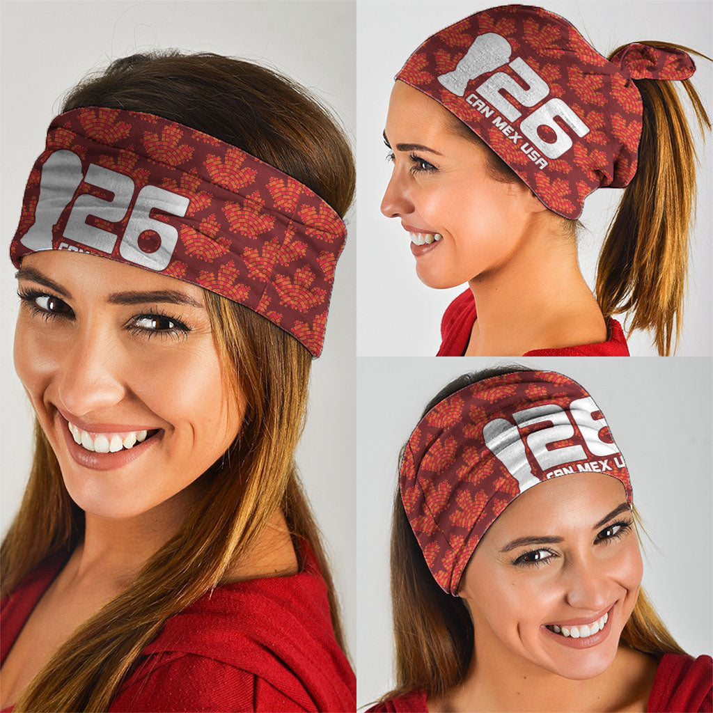 2026 World Football Host Country Canada Neck Gaiter