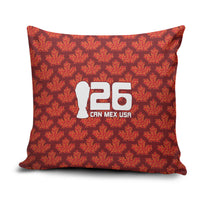 2026 World Football Host Country Canada Pillow Cover