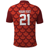2026 World Football Host Country Canada Custom Polo Shirt