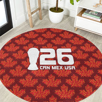 2026 World Football Host Country Canada Round Carpet