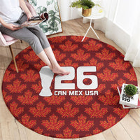 2026 World Football Host Country Canada Round Carpet
