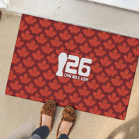 2026 World Football Host Country Canada Rubber Doormat