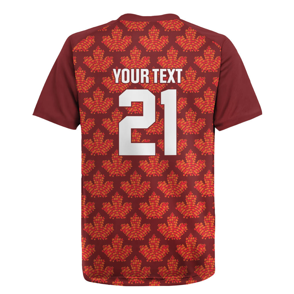 2026 World Football Host Country Canada Custom Rugby Jersey