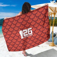 2026 World Football Host Country Canada Sarong