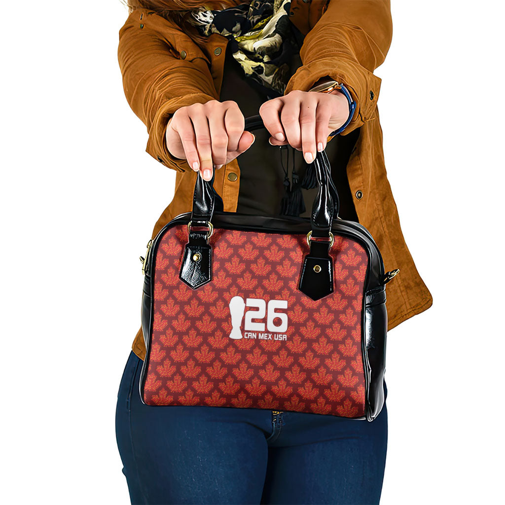 2026 World Football Host Country Canada Shoulder Handbag